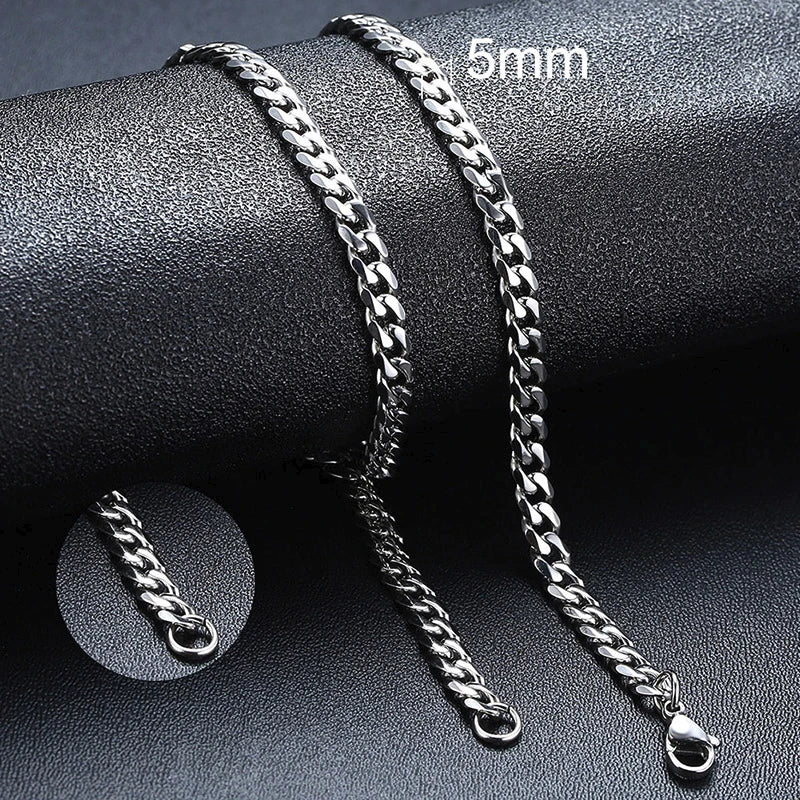 Stainless Steel Curb Link Chain