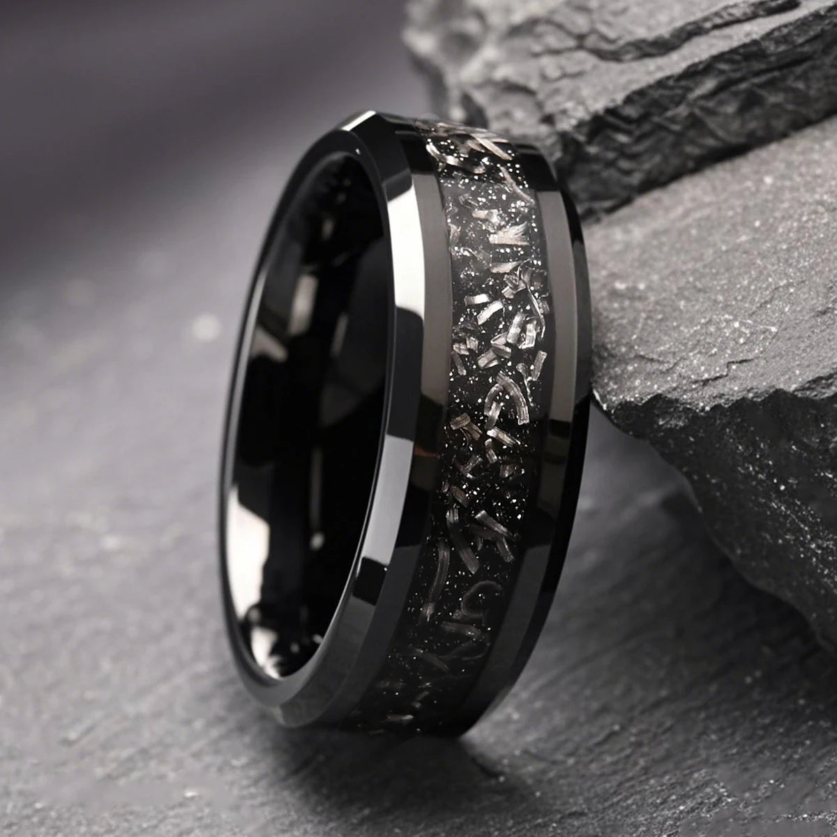 classic tungsten ring