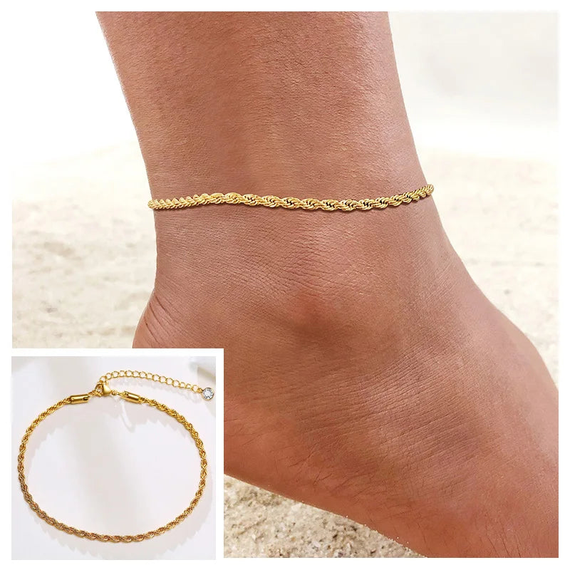 Snake Chain Anklet