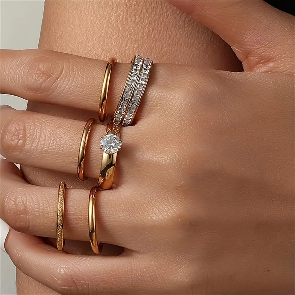 Luxury Stainless Steel Ring