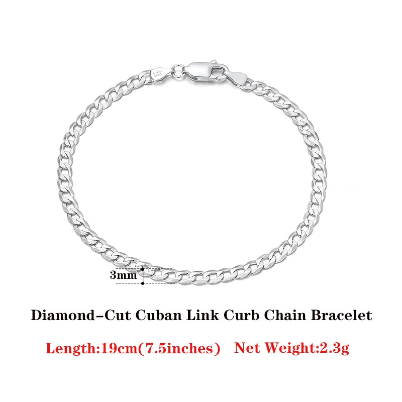 Italian Cuban Chain Bracelet