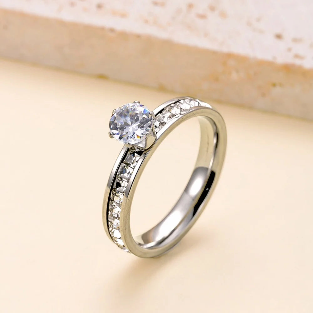 Luxury Zircon Finger Fashion Jewelry ring