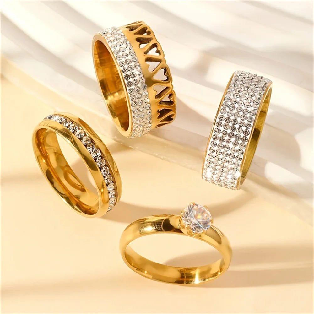 Luxury Stainless Steel Ring