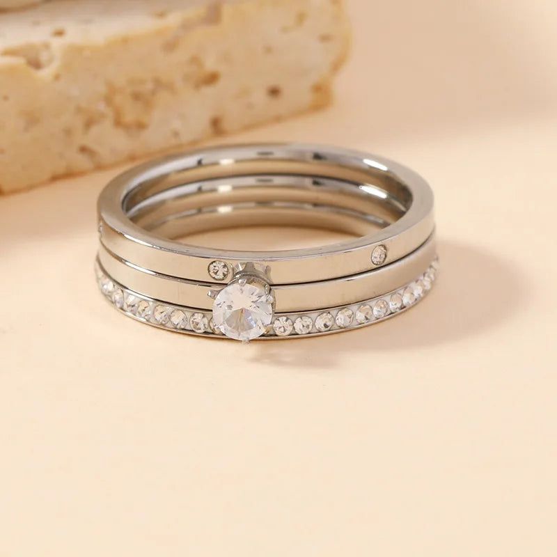 Luxury Stainless Steel Ring