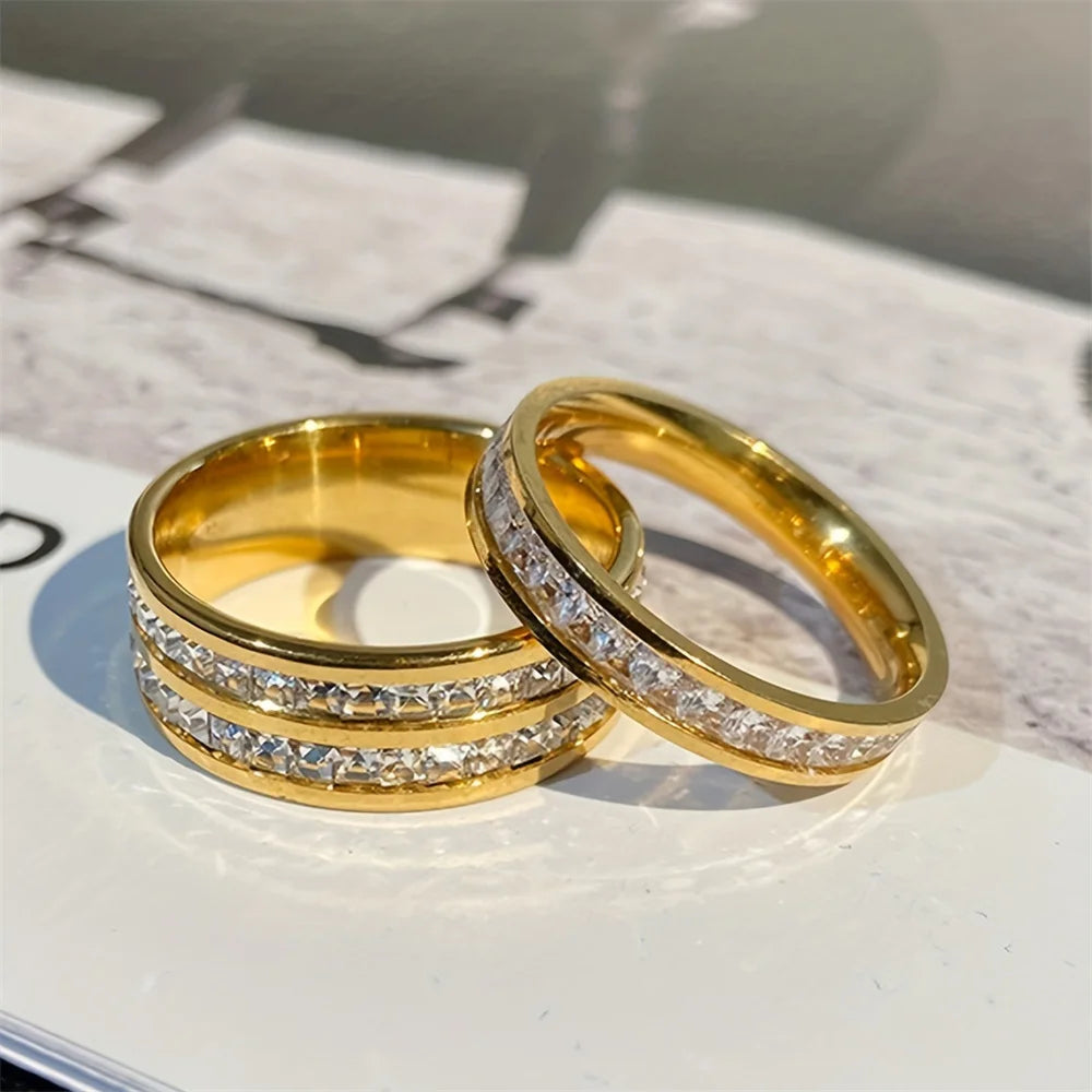 Luxury Stainless Steel Ring
