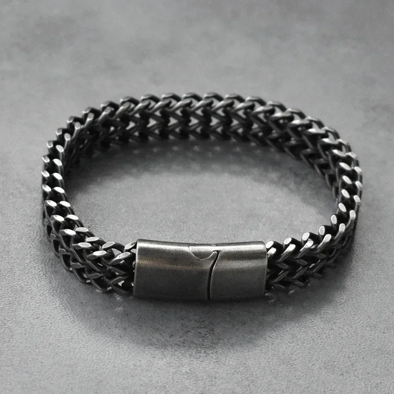 Vintage Men Cuban Bracelet