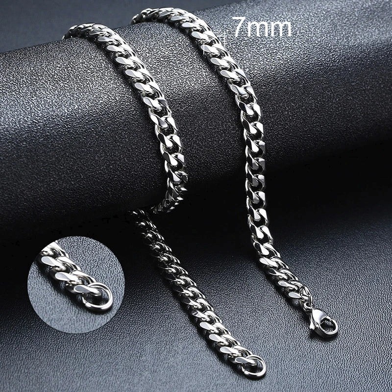 Stainless Steel Curb Link Chain