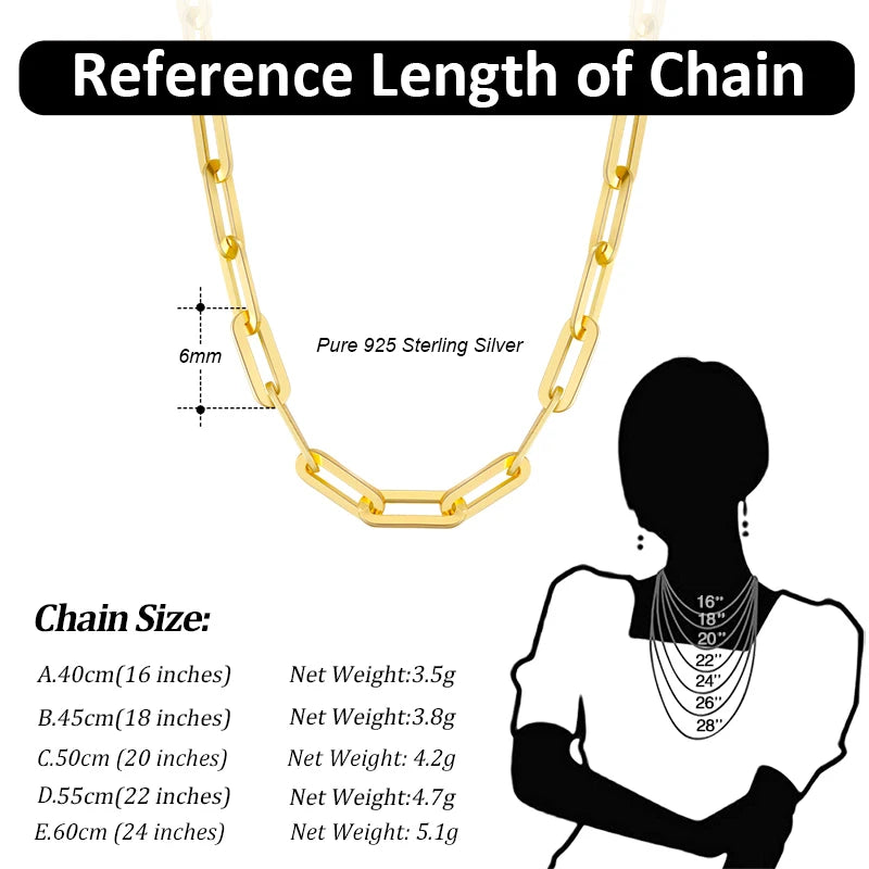 ORSA JEWELS Genuine Necklace for Men Women
