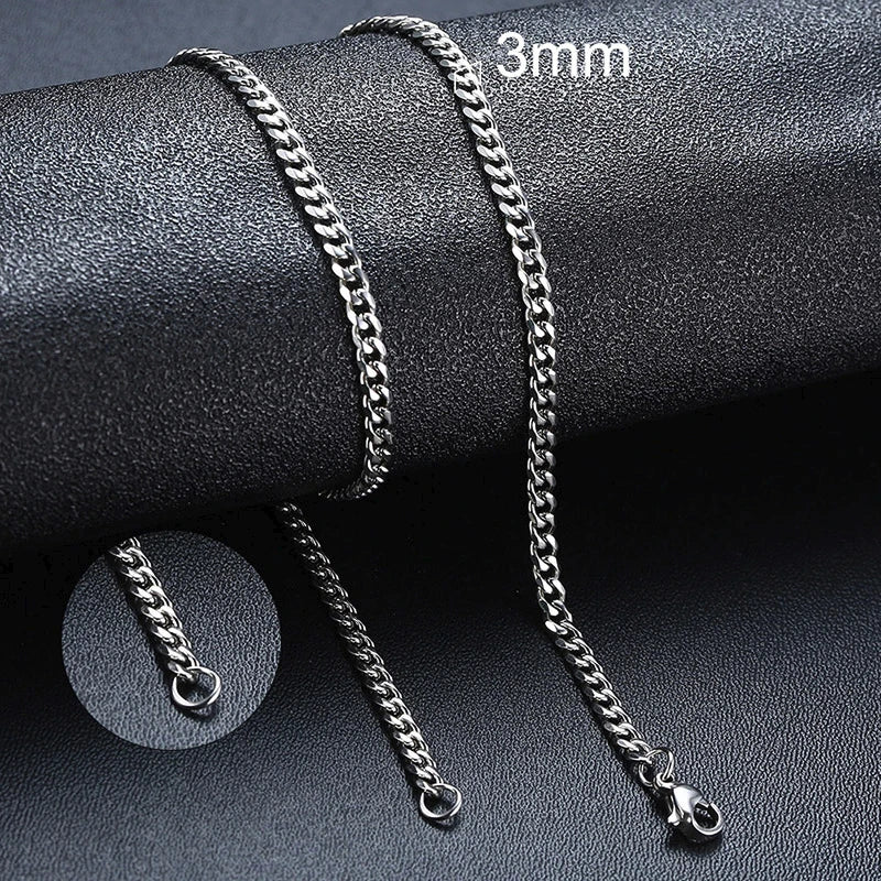 Stainless Steel Curb Link Chain