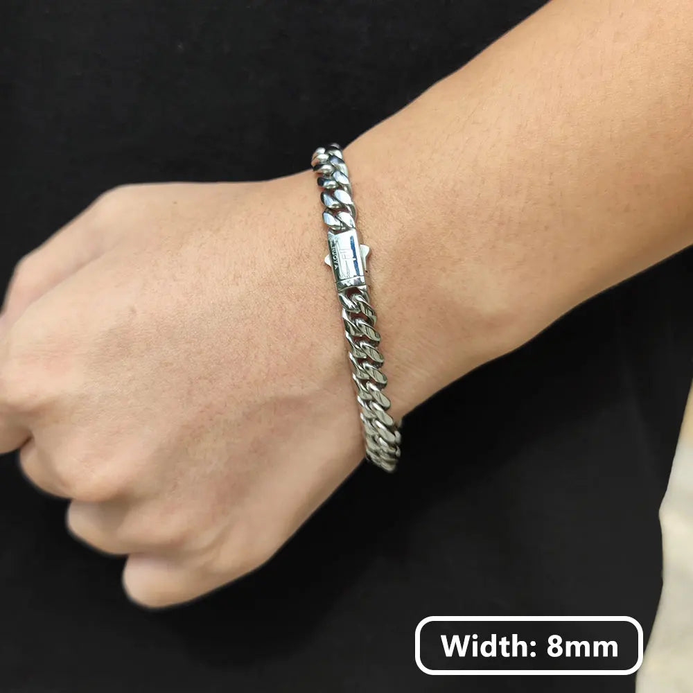 Hip Hop Cuban Chain Bracelet