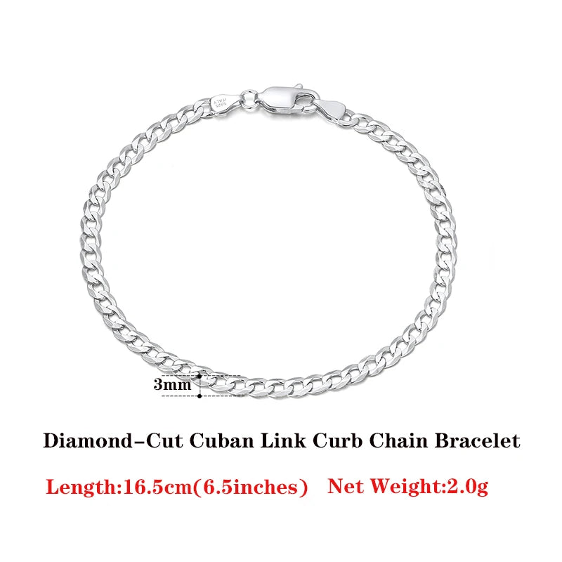 Italian Cuban Chain Bracelet