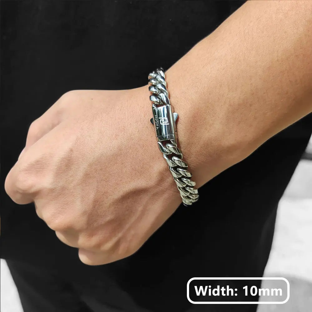 Hip Hop Cuban Chain Bracelet