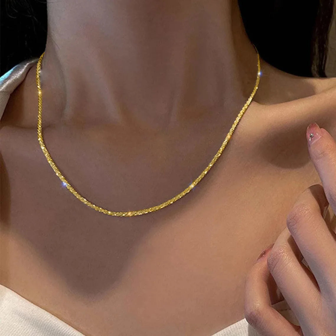 Trendy Clavicle Chain Necklace