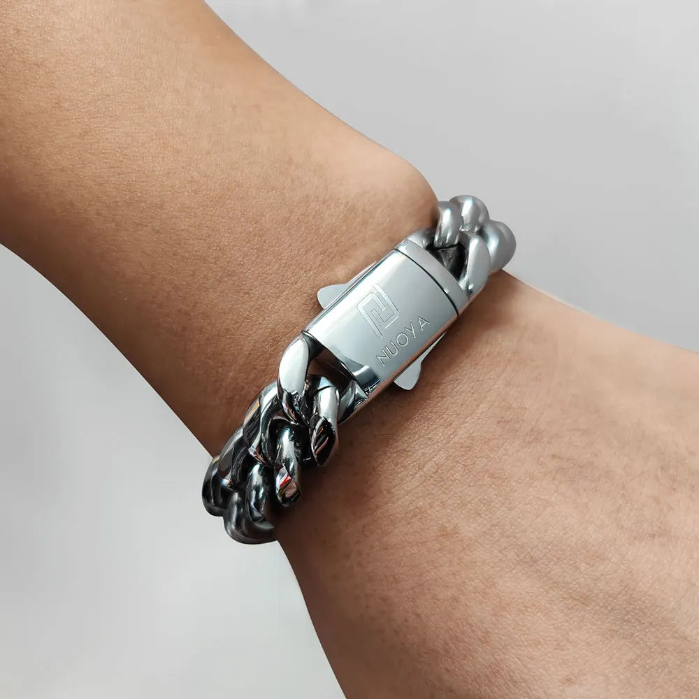 Hip Hop Cuban Chain Bracelet