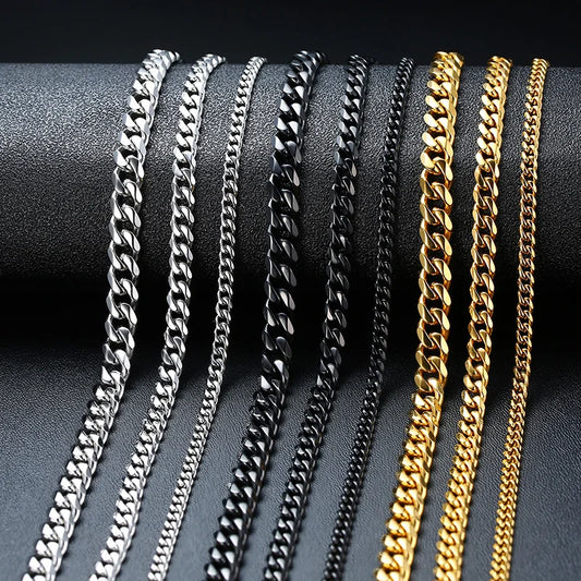 Stainless Steel Curb Link Chain
