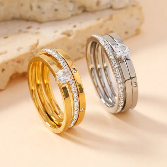 Luxury Stainless Steel Ring