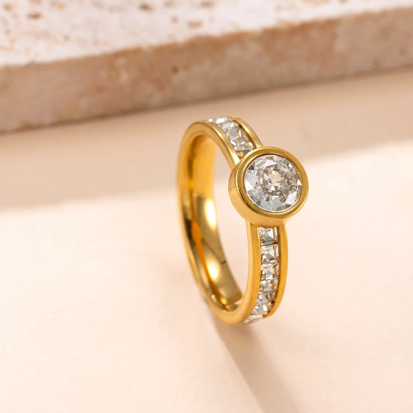 Luxury Zircon Finger Fashion Jewelry ring