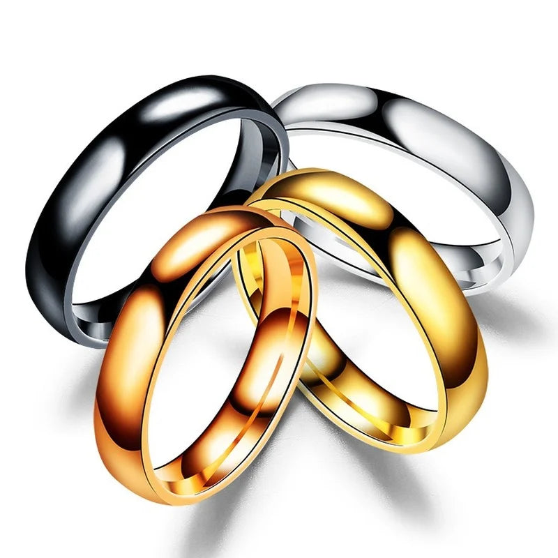 Prevent Allergy High Polished Wedding Ring