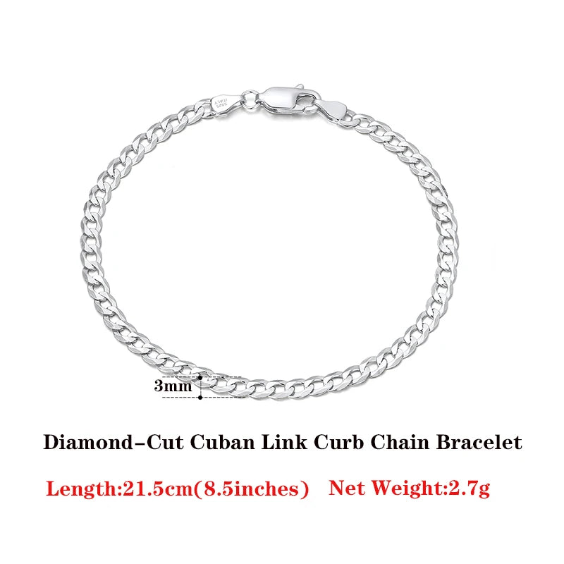 Italian Cuban Chain Bracelet