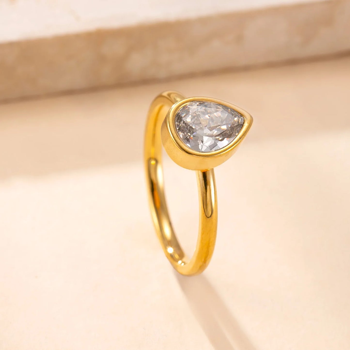Luxury Zircon Finger Fashion Jewelry ring