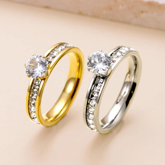 Luxury Zircon Finger Fashion Jewelry ring