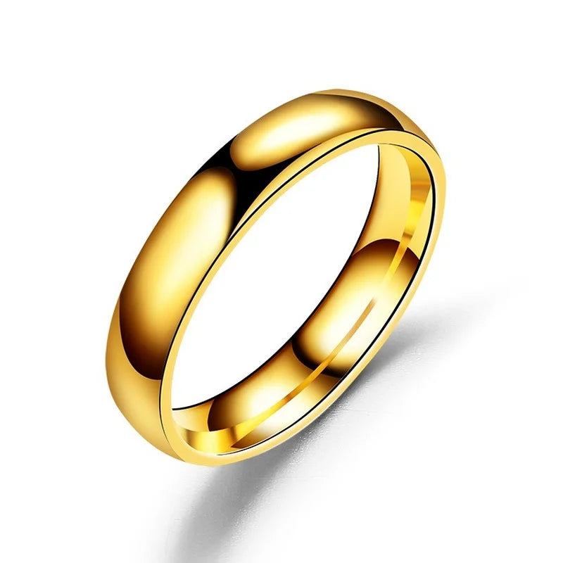 Prevent Allergy High Polished Wedding Ring