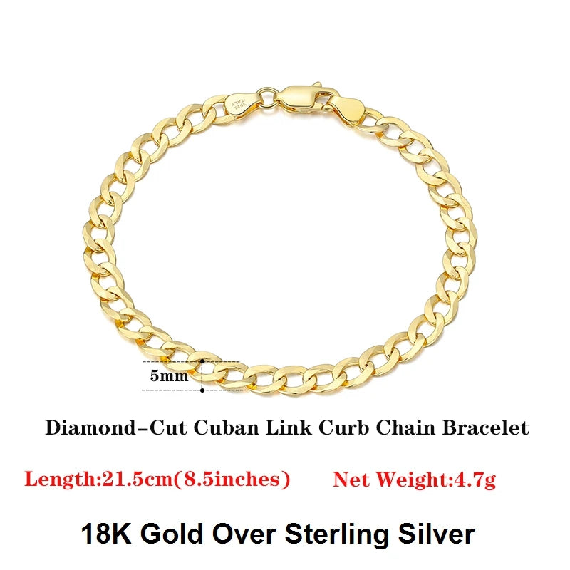 Italian Cuban Chain Bracelet