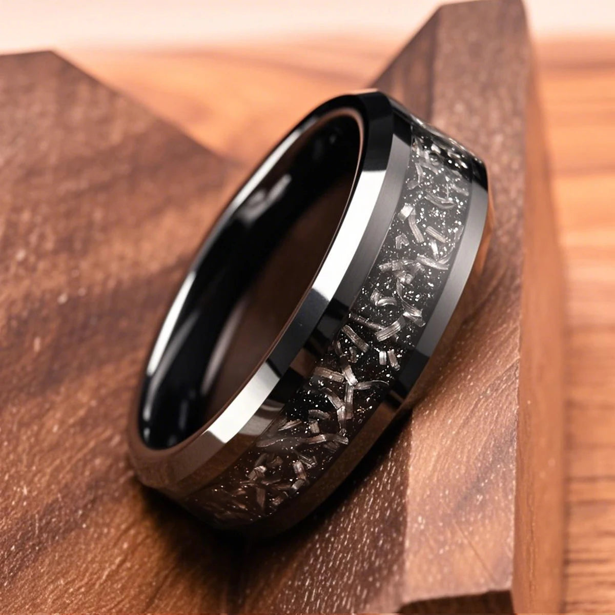 classic tungsten ring