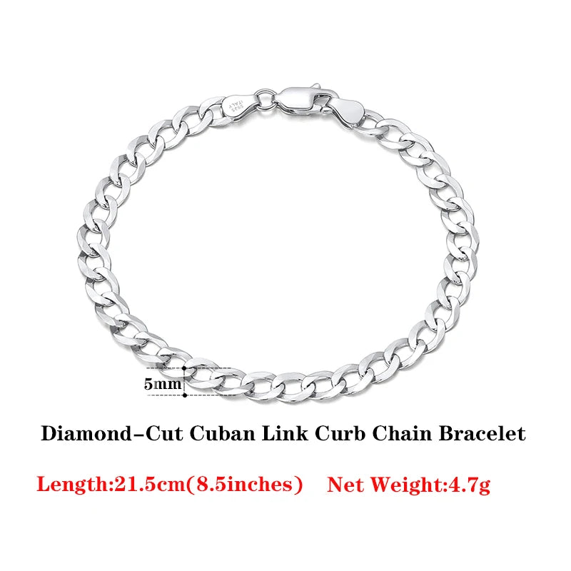 Italian Cuban Chain Bracelet