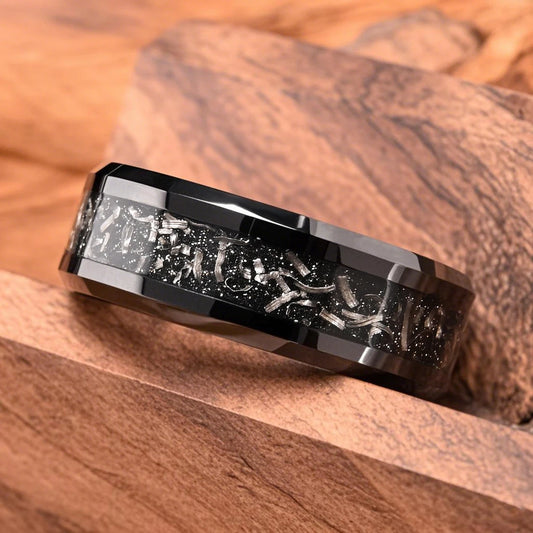 classic tungsten ring