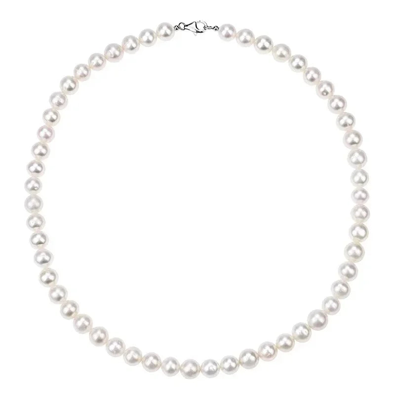 Pearl Handmade Strand Bead Necklace Necklaces