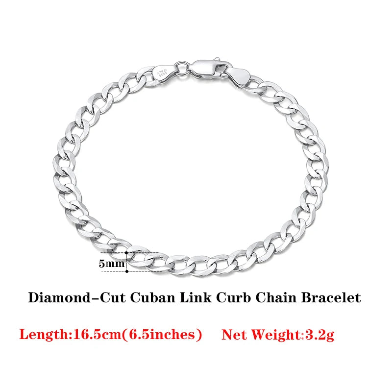 Italian Cuban Chain Bracelet