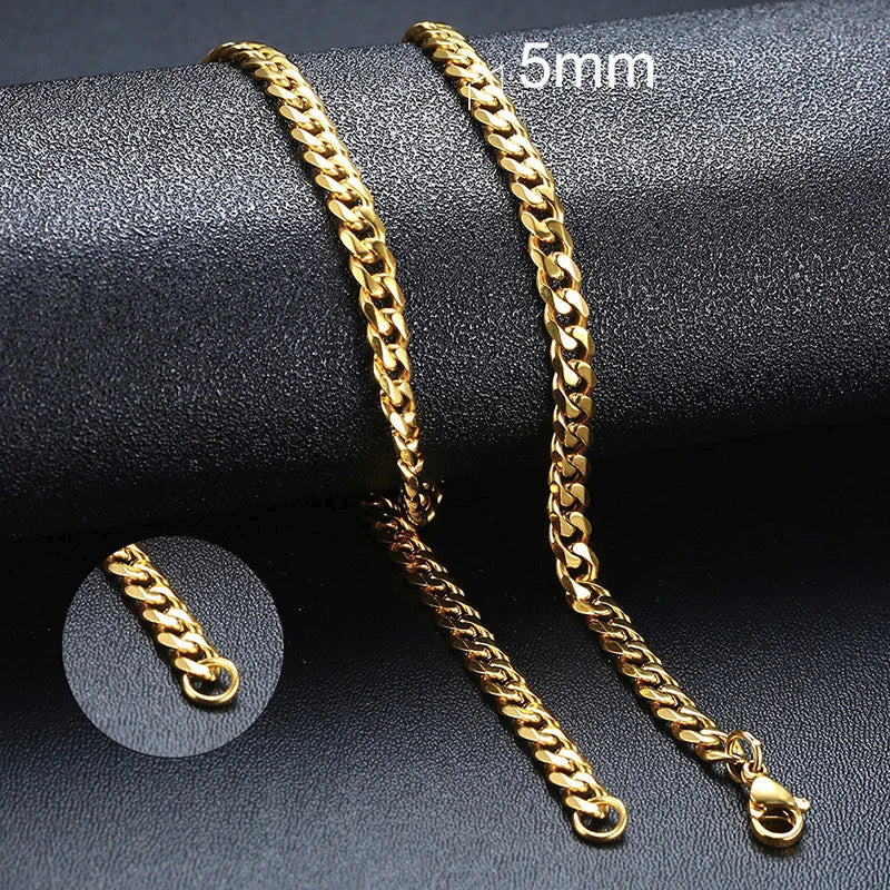 Stainless Steel Curb Link Chain