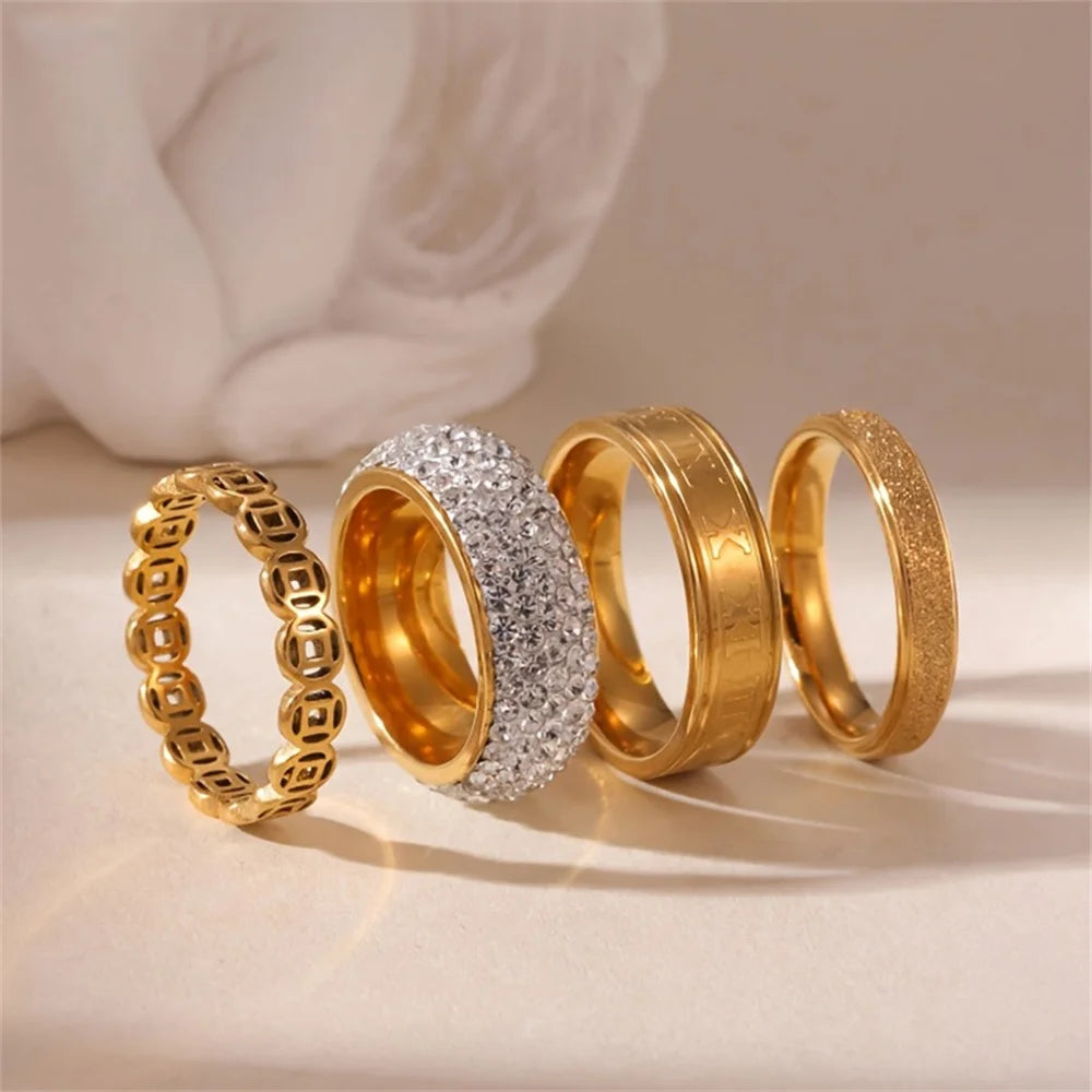 Luxury Stainless Steel Ring