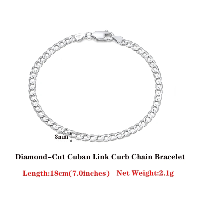 Italian Cuban Chain Bracelet