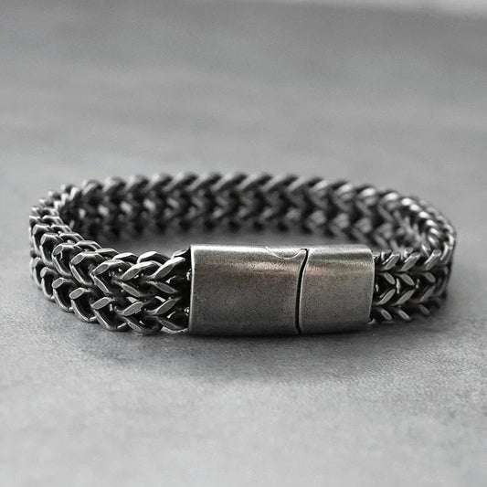 Vintage Men Cuban Bracelet