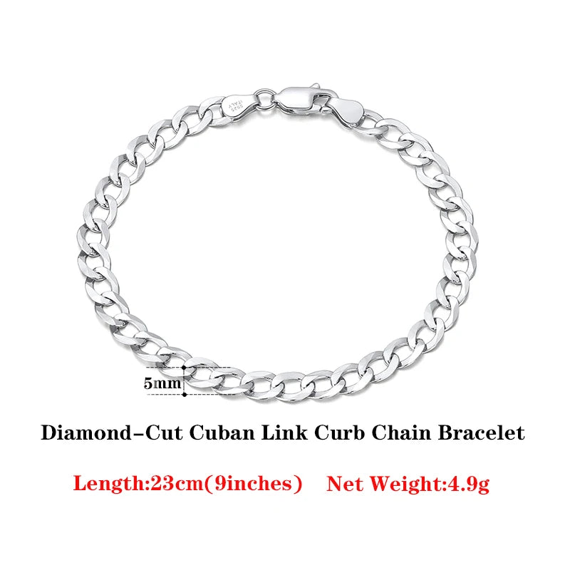 Italian Cuban Chain Bracelet