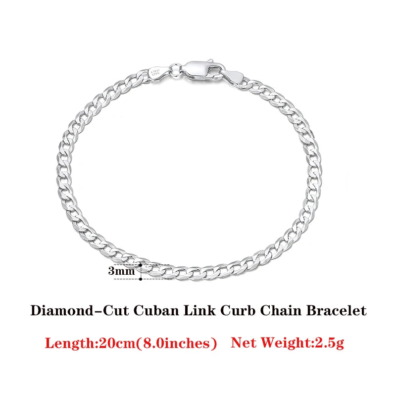 Italian Cuban Chain Bracelet