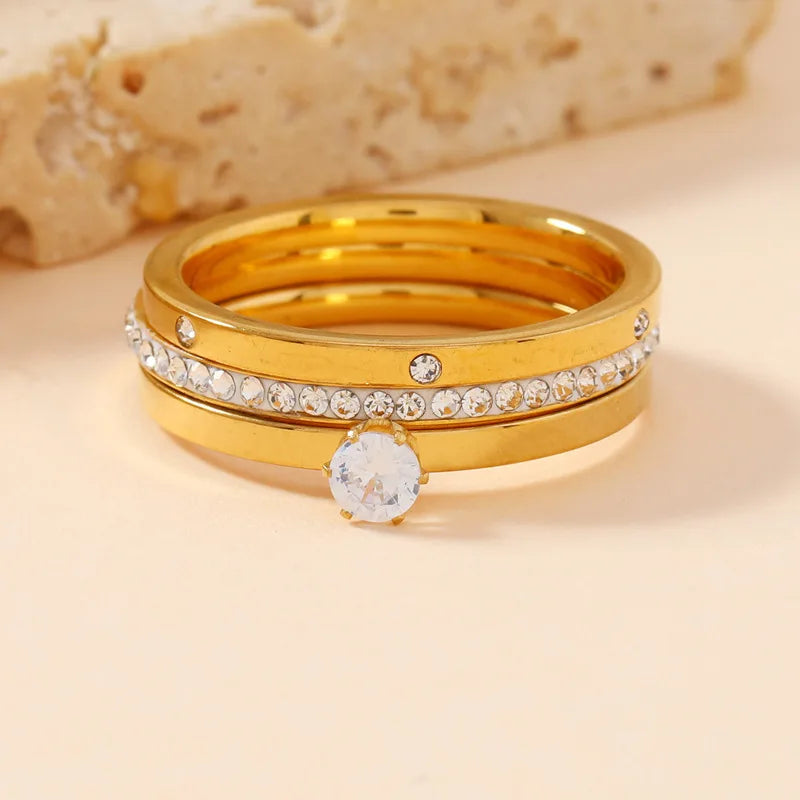 Luxury Stainless Steel Ring