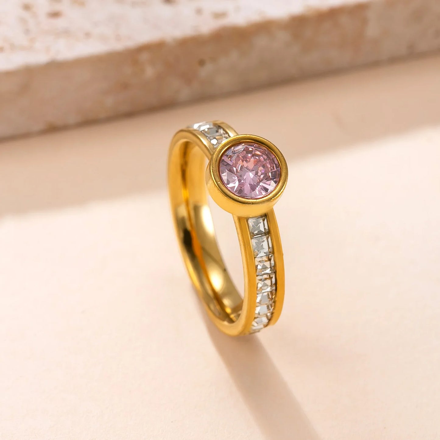 Luxury Zircon Finger Fashion Jewelry ring