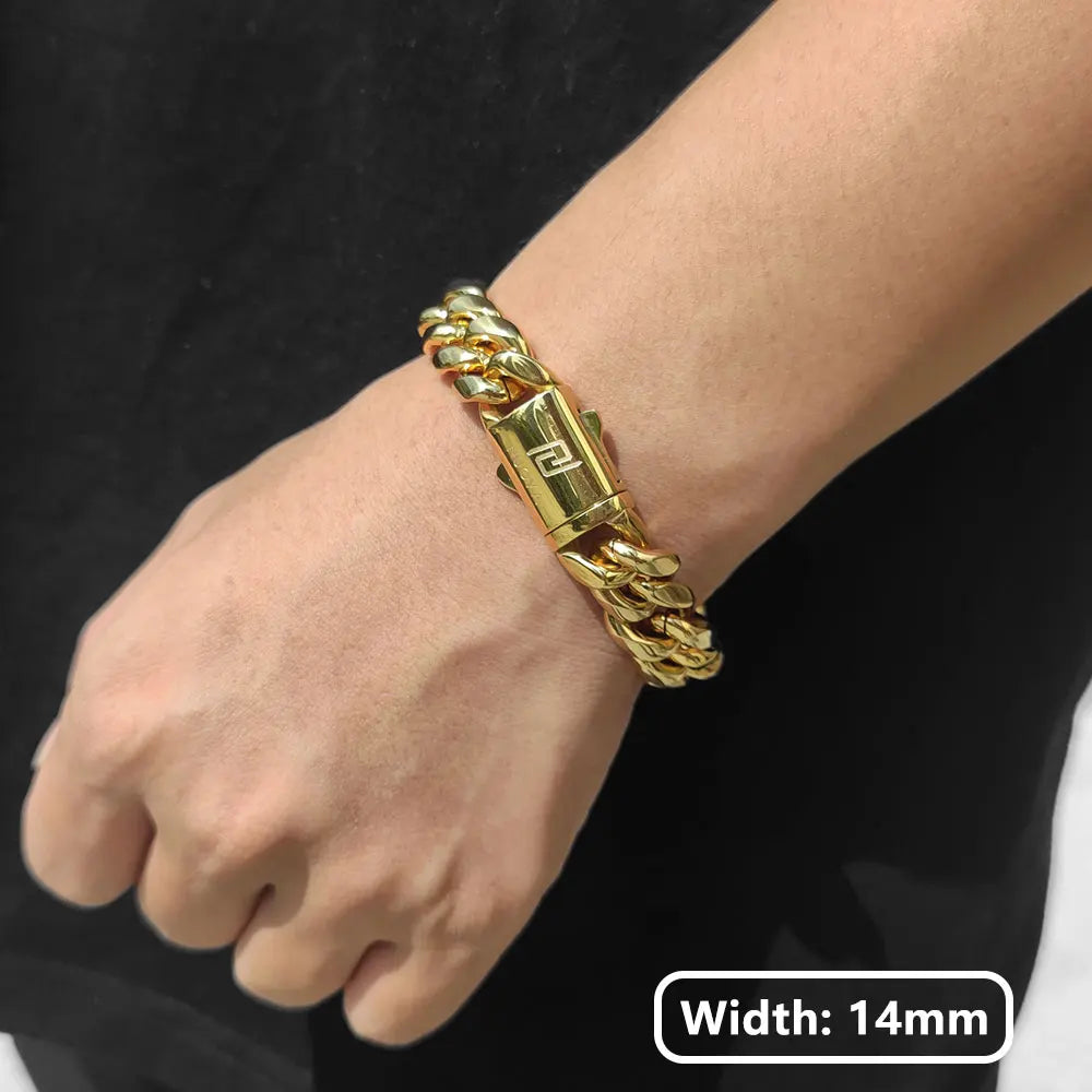 Hip Hop Cuban Chain Bracelet