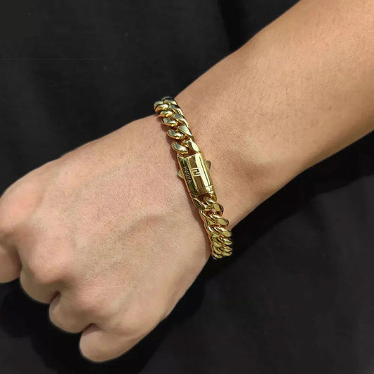 Hip Hop Cuban Chain Bracelet