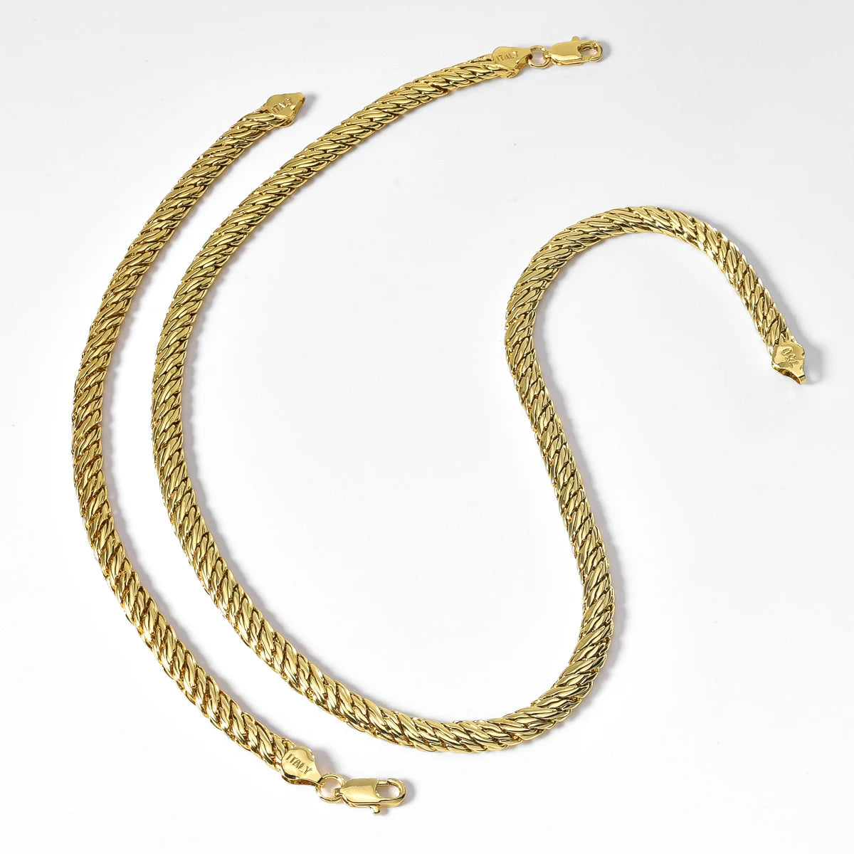 Trendy Copper Necklace Bracelet Jewelry