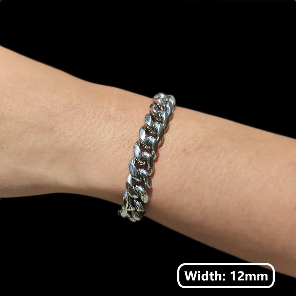 Hip Hop Cuban Chain Bracelet
