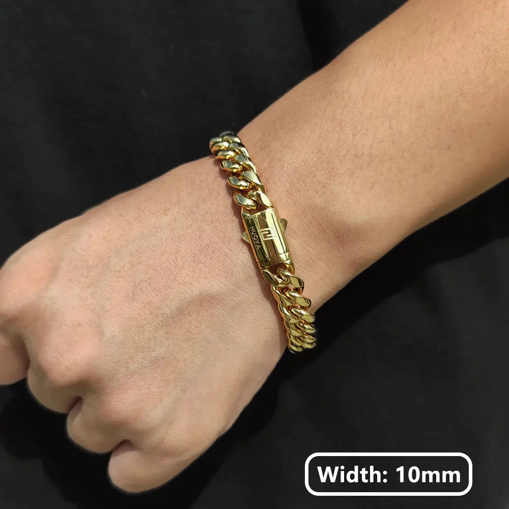Hip Hop Cuban Chain Bracelet