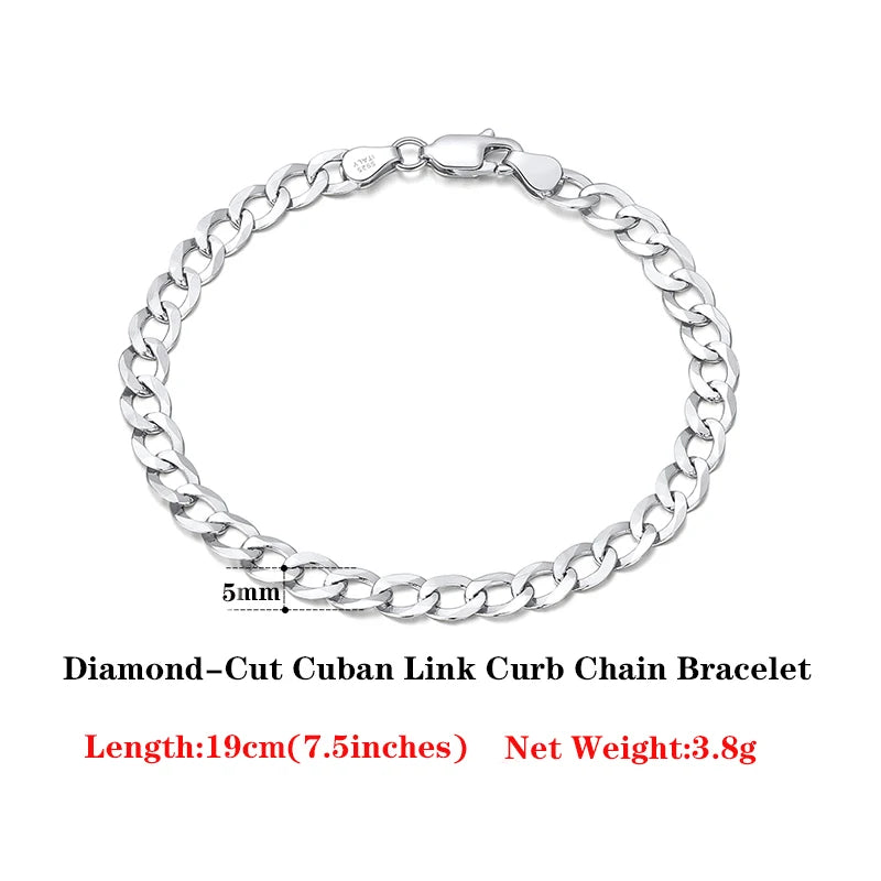 Italian Cuban Chain Bracelet